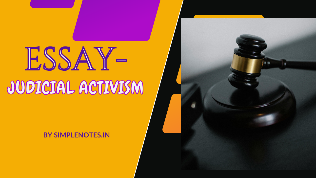 Judicial Activism