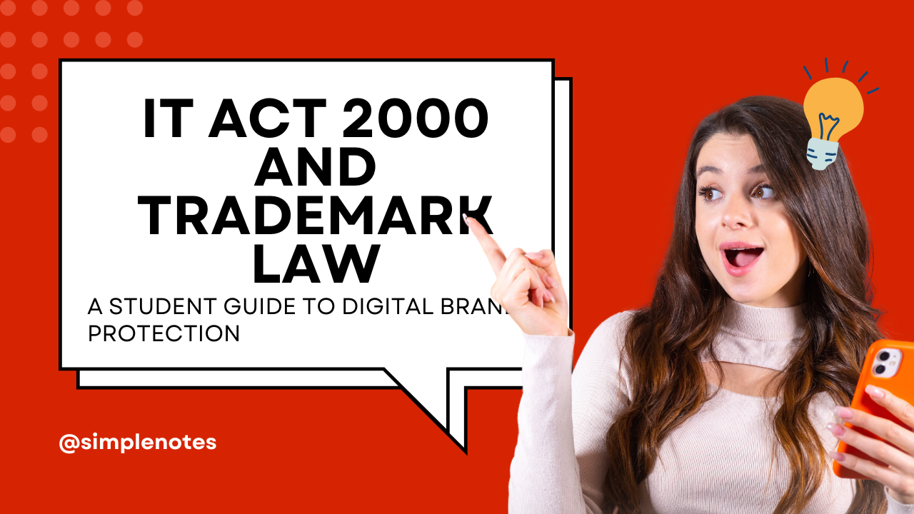 IT ACT 2000 and Trademarks