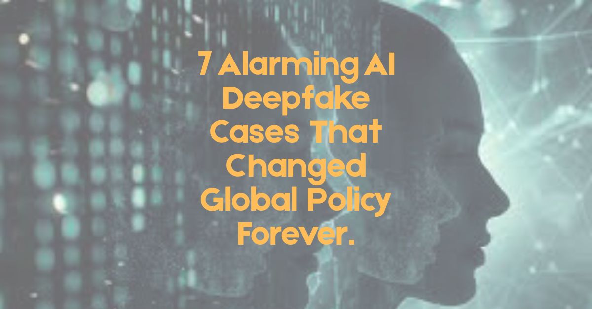 7 Alarming AI Deepfake Cases That Changed Global Policy Forever.