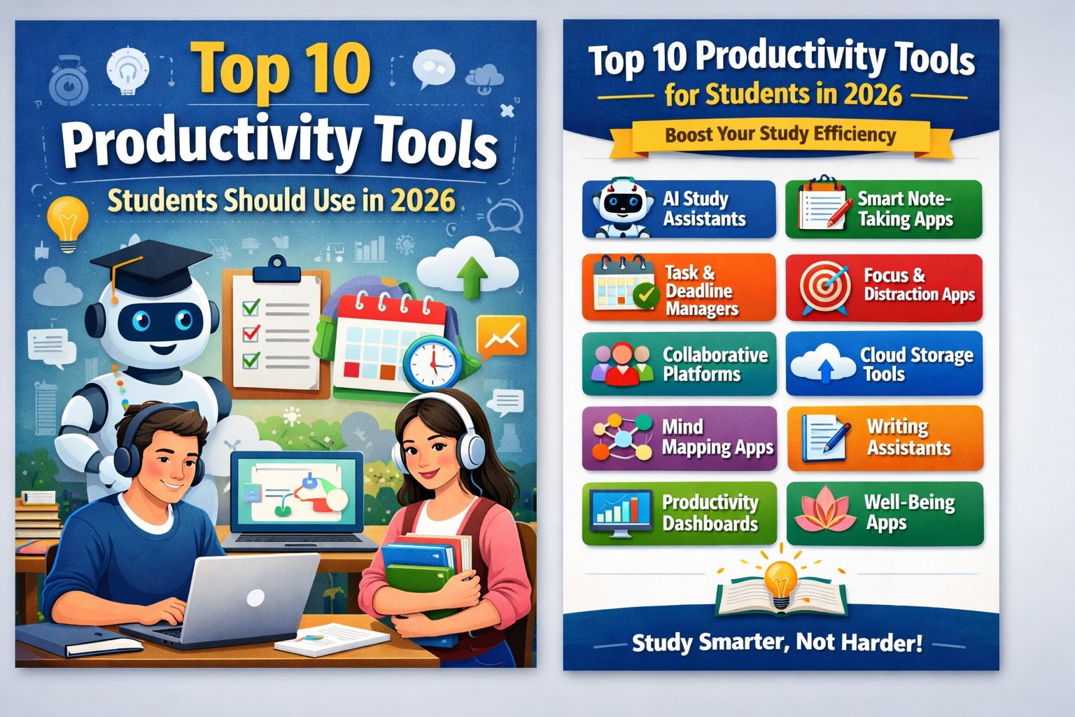 Top 10 Productivity Tools Students Should Use in 2026