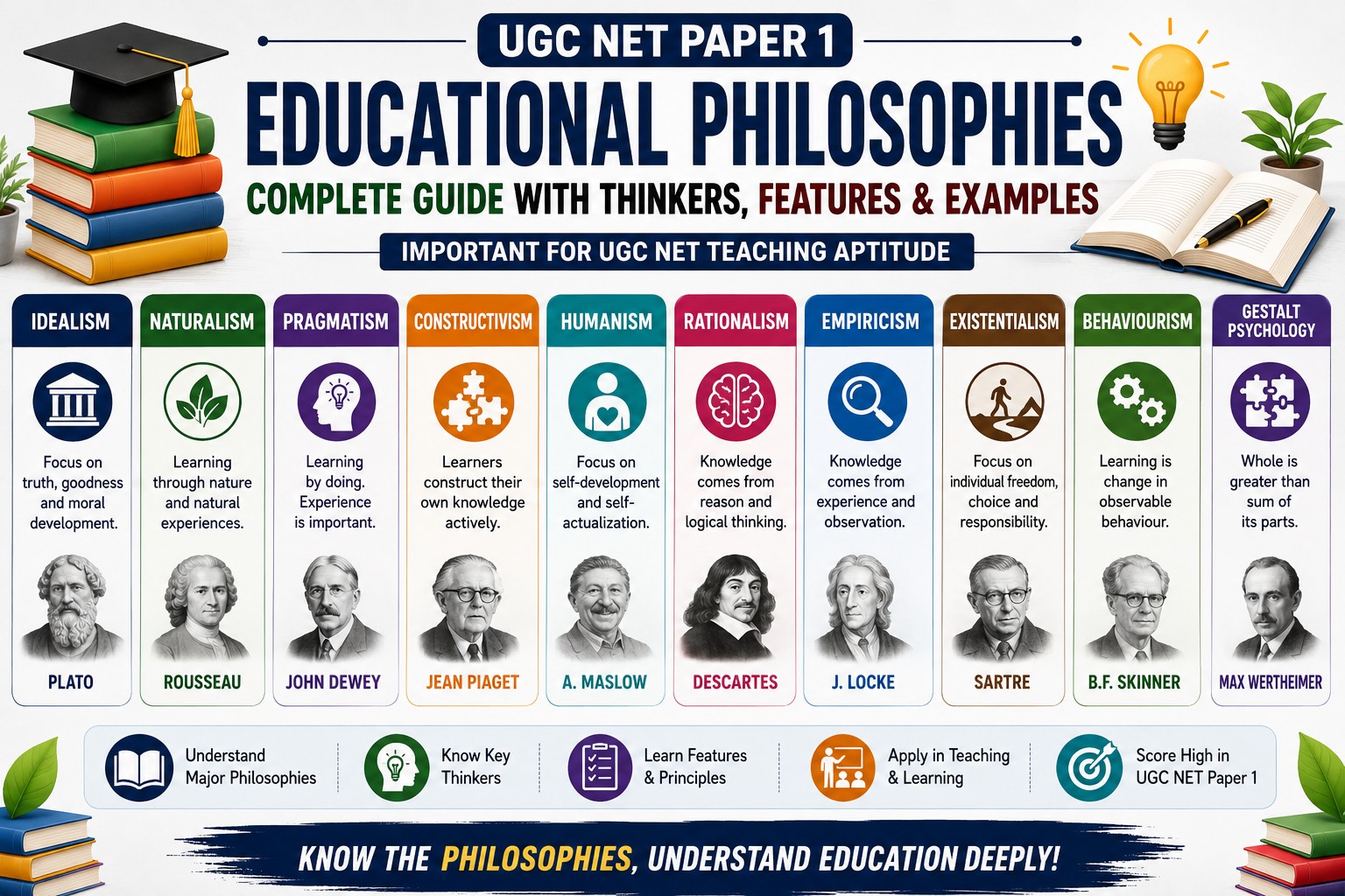 Educational Philosophies in UGC NET Paper 1