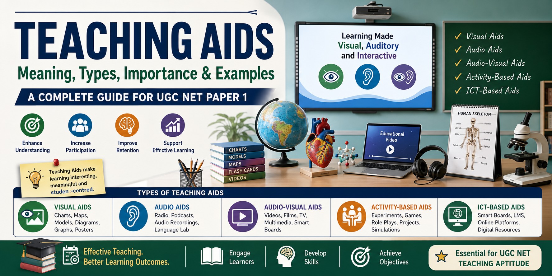 Teaching Aids in UGC NET Paper 1